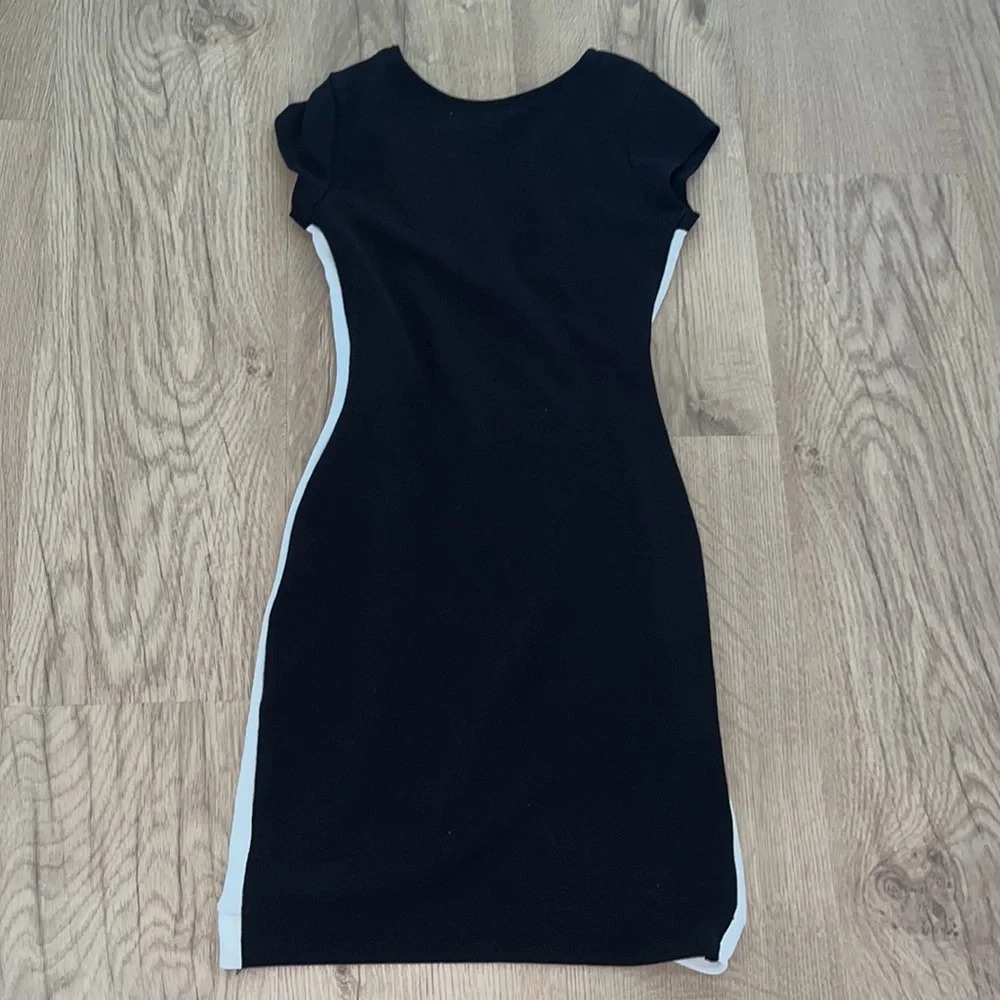 Black and white formal dress - Picture 5 of 5